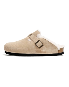 Закрытые тапочки унисекс, имбирно-желтый (размер S) Weishibangwei