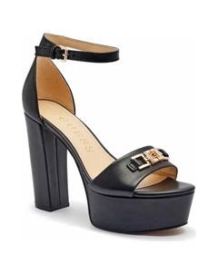Кожаные сандалии, черный Guess