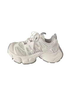 Износостойкие дышащие легкие массивные низкие кроссовки женские Ecru, цвет Ecru Cherry&kalika