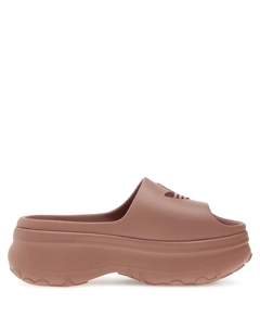 Шлепанцы Adifom Stan на платформе с логотипом, розовый Adidas