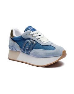 Кожаные кроссовки Dreamy 02, синий Liu jo