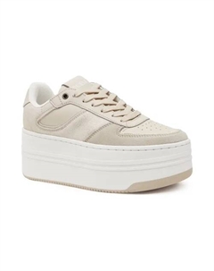 Кожаные кроссовки, серый Guess