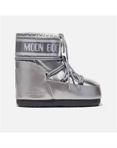 Ботинки Icon Low Glance Satin, серебристый Moon boot