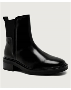 Кожаные ботильоны, черный Tommy hilfiger