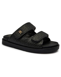 Тапочки, черный Tommy hilfiger