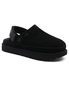 Кожаные мюли с сандалиями GoldenStar Clog, черный Ugg