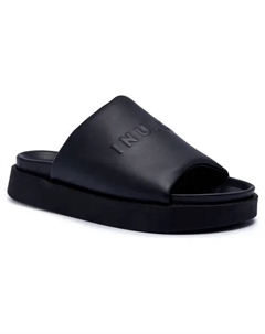 Кожаные тапочки, черный Inuikii