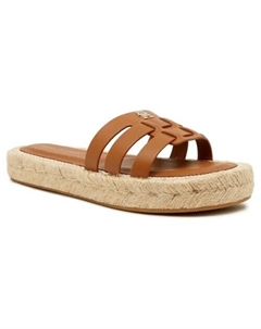 Кожаные тапочки, коричневый Tommy hilfiger