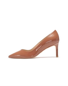 SW Slim Heel Высокие каблуки 7 см Женские Кофе Stuart weitzman