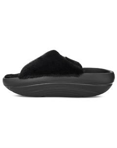Плюшевый слайд FoamO черный женский Ugg