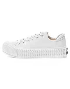 Кроссовки Unisex Low Top White, White Shades Excelsior