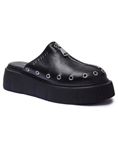 Кожаные сандалии-мюли Matilda, черный Inuikii