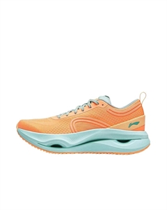 Амортизирующие Износостойкие Низкие Повседневные Кроссовки для Бега Женские Оранжевый, Светлый Неоновый Оранжевый Li-ning