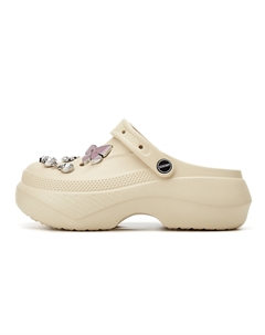 Классические перфорированные клоги для женщин в цвете хаки, цвет Khaki Josiny