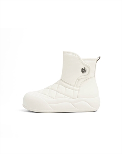 Женские зимние ботинки стеганые с усиленным носком, бежевый Daphne