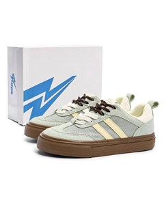 Женские противоскользящие износостойкие низкие скейтерские кеды Coffee, цвет Coffee Feiyue.®