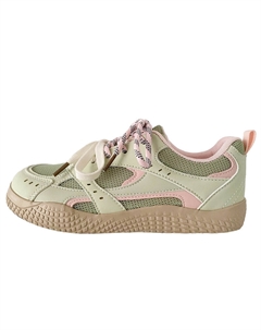 Дышащие лоу-топ скейтерские кроссовки женские зеленые, цвет Green Jimixiong