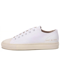 Низкие Стильные Женские Белые Скейтерские Кроссовки Common projects