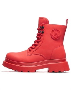 Красные женские ботинки Crew Martin на каблуке 5 см, цвет Red Camel