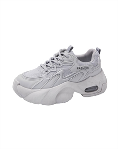 Женские массивные кроссовки серые, цвет Gray Tonybear