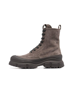 Ботинки на массивной подошве со шнуровкой, Светлый умбр Brunello cucinelli