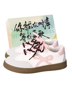 Женские скейтерские кеды в розовой коробке, цвет Pink Shoe Box Jimixiong