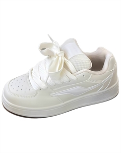 Женские низкие скейтерские кеды бежевые, цвет Beige Jimixiong