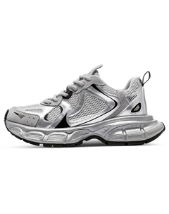 Низкие массивные кроссовки унисекс, Бордовый C°banner