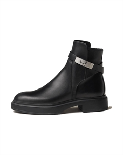 Женские черные ботинки HERMES Hermès