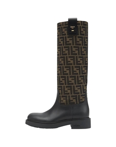 Футболка с панелями Filo Женская, Черный Fendi