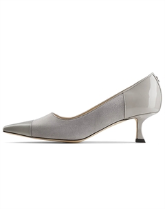 Джимми Чу Женские Серые Туфли-лодочки на Тонком Каблуке 5 см Jimmy choo