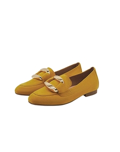 Женские лоферы желтые, цвет Yellow Gabor