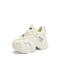 Массивные кроссовки на платформе, легкие низкие повседневные туфли для женщин, черные бежевые - бежевые, цвет Beige Red dragonfly