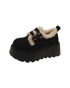 Женские зимние сапоги черные, цвет Black Cherry&kalika