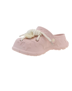 Клоги женские розовые, цвет Pink Alxnan