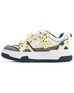 Против скольжения и износостойкие низкие скейтерские кроссовки для увеличения роста унисекс, Сыр с голубой плесенью Nocopy