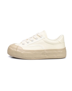 Женские низкие кеды из холста, бежевый хаки B10crown