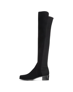 Ботфорты женские черные на каблуке 4 см Stuart weitzman