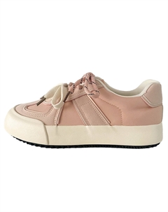 Женские низкие скейтерские туфли - розовый цвет сакуры, цвет Cherry Blossom Pink Jimixiong