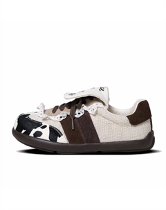 Скользоустойчивые износостойкие дышащие женские низкие кеды повседневные черно-коричневые, цвет Black Brown Czrsk