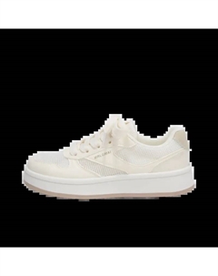 Дышащие женские скейтерские кеды низкие экрю, цвет Ecru Jimixiong