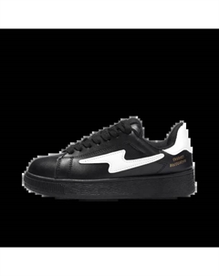 Женские противоскользящие износостойкие скейтерские кеды низкие черные, цвет Black Jimixiong