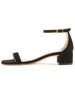 SW One Strap Sandals Women's Black Stuart weitzman