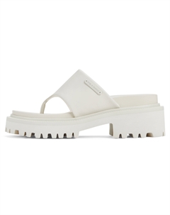 EVA Шлепанцы Женские Мел Белый/Черный/Светло-Розовый/Светло-Розовый Charles&keith