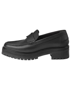 Лоферы женские черные HERMES Hermès