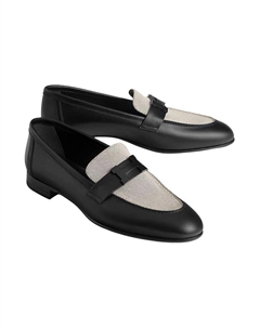 Парижские лоферы женские черные HERMES Hermès