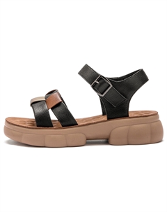 Женские пляжные сандалии черные, цвет Black Conley bird