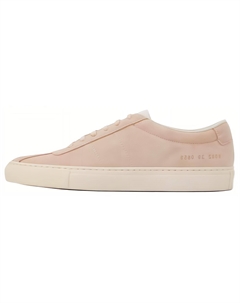 Низкие женские скейтерские кеды розовые Common projects