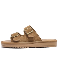 Тихие тапочки на платформе 2,5 см женские каштан, цвет Chestnut Agsdon