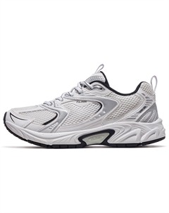 Женские беговые повседневные кроссовки с амортизацией и противоскользящей подошвой бело-серебристые, цвет White Silver Camel